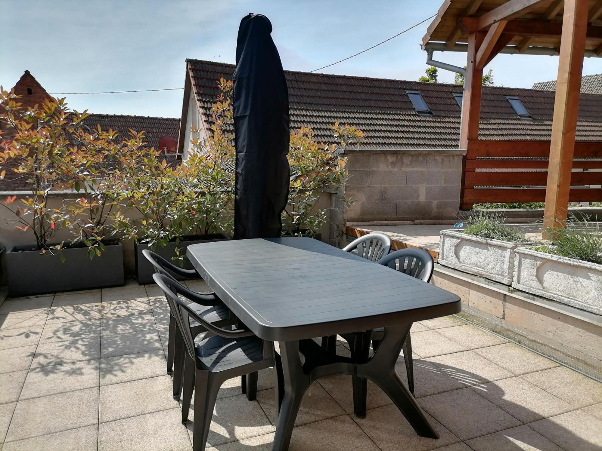 Appartement Et Terrasse Privee Ingolsheim Dış mekan fotoğraf